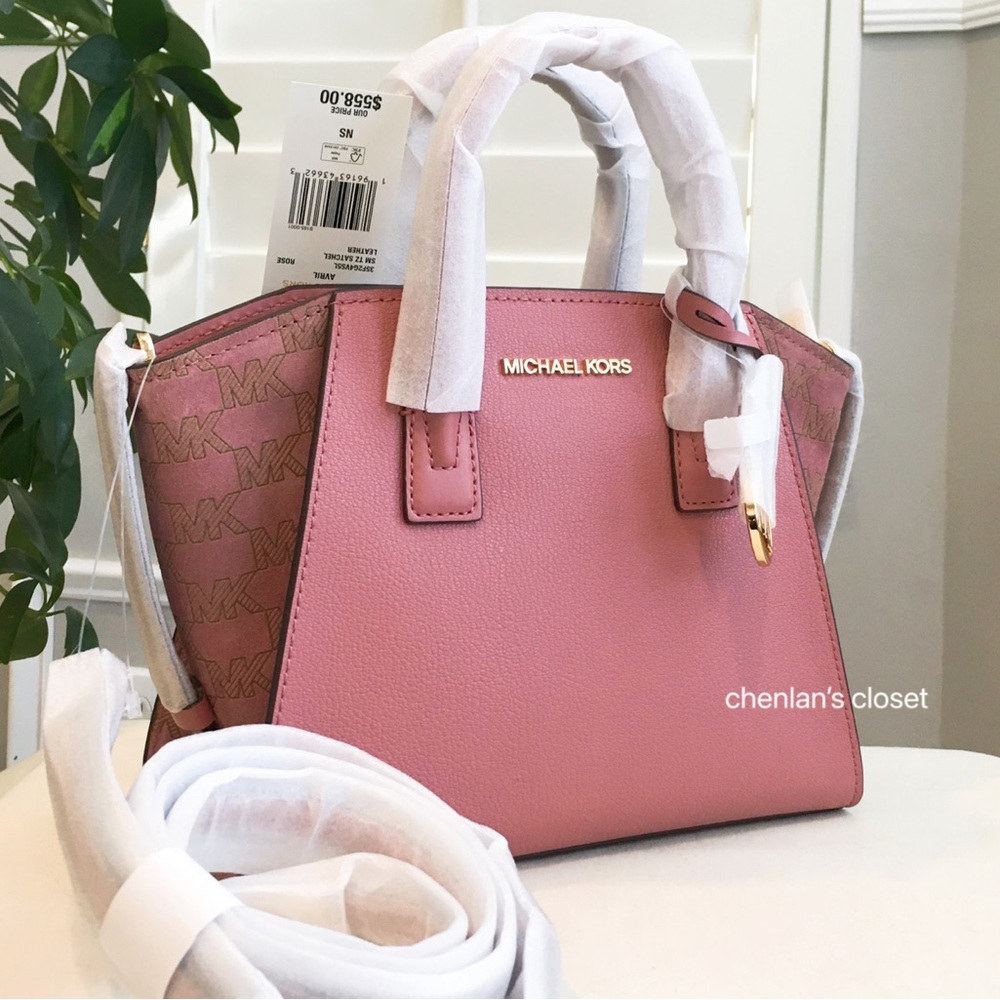 🌸NeW! Michael Kors Avril Small TZ Satchel - Picture 5 of 15